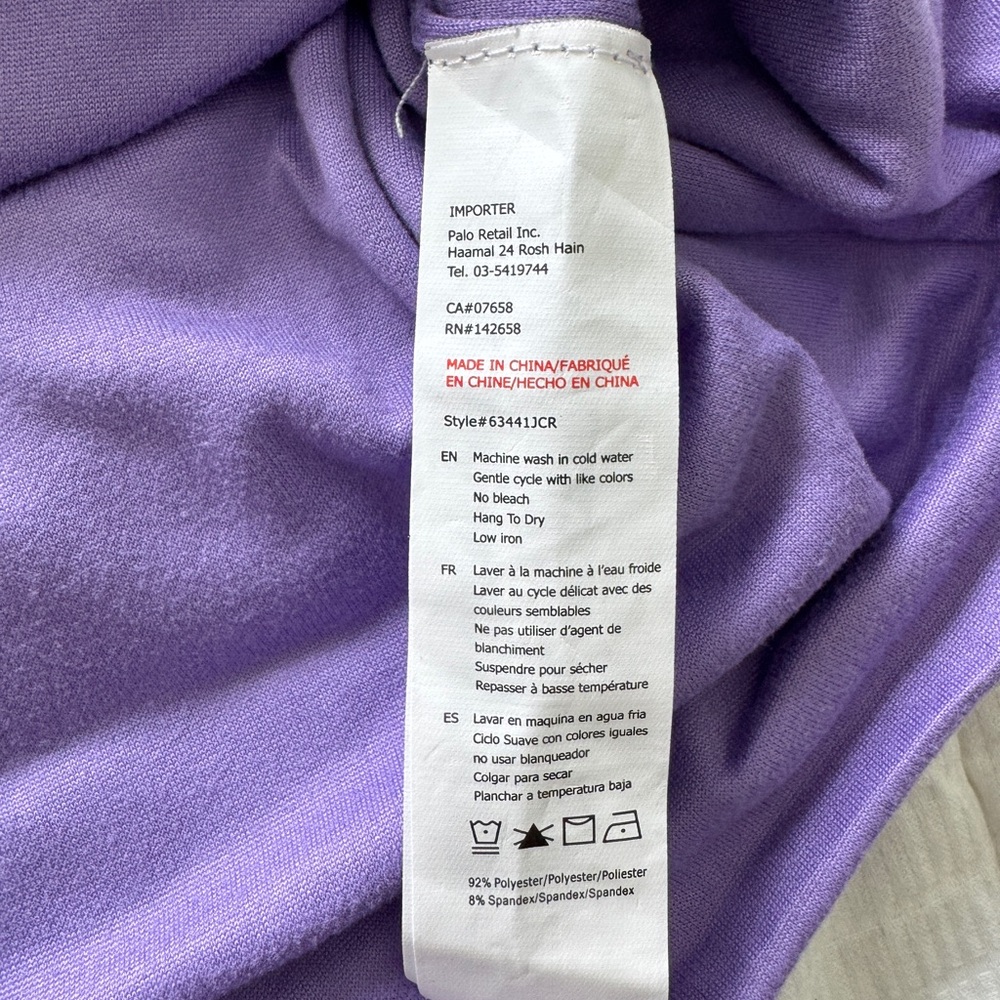 Charlotte Russe purple bodycon mini dress, size S - Picture 8 of 8